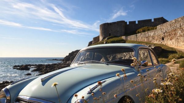 Les meilleures destinations pour une location de voiture rétro en Bretagne