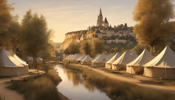 Sarlat camping Huttopia : entre nature et cité médiévale
