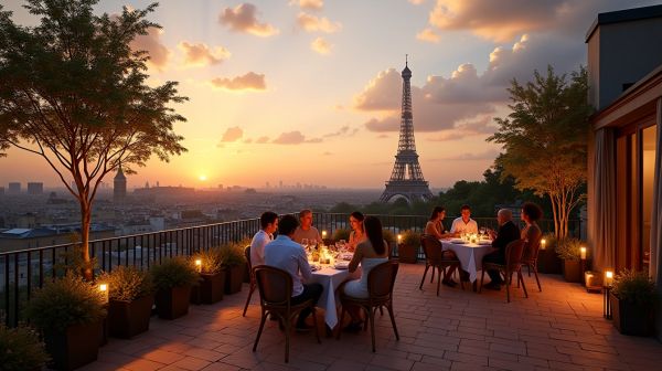 Terrasses et toits-terrasses : organiser un événement en extérieur à Paris