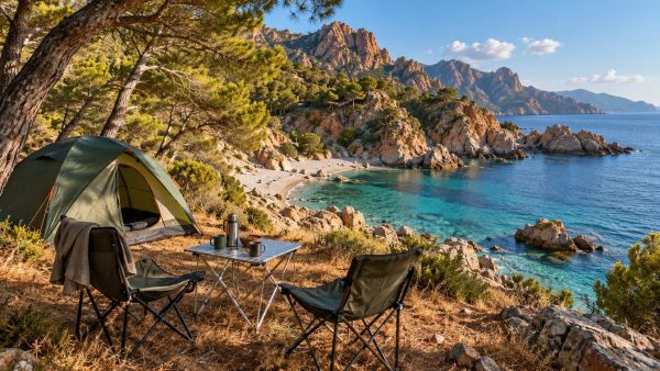 Top 10 spots de camping pour des vacances mémorables en Corse