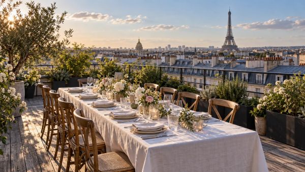 Top lieux à Paris pour des événements sur terrasses et toits